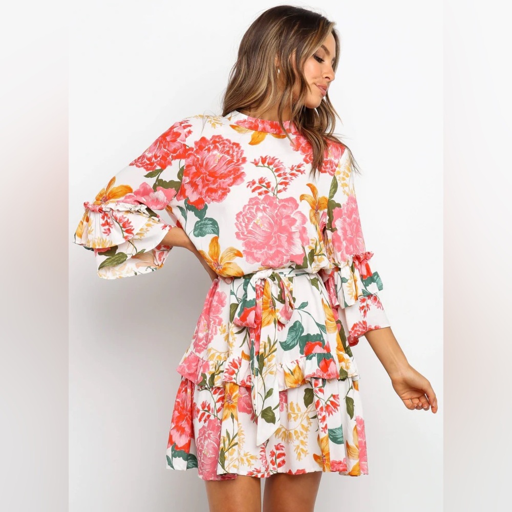 Floral Dress, Petal & Pup, size small